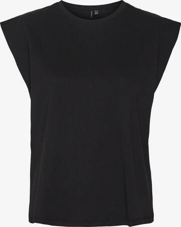 VERO MODA - Camiseta 'Panna Glenn' en negro: frente