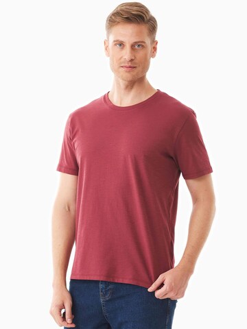Organication T-Shirt in Rot: Vorderseite