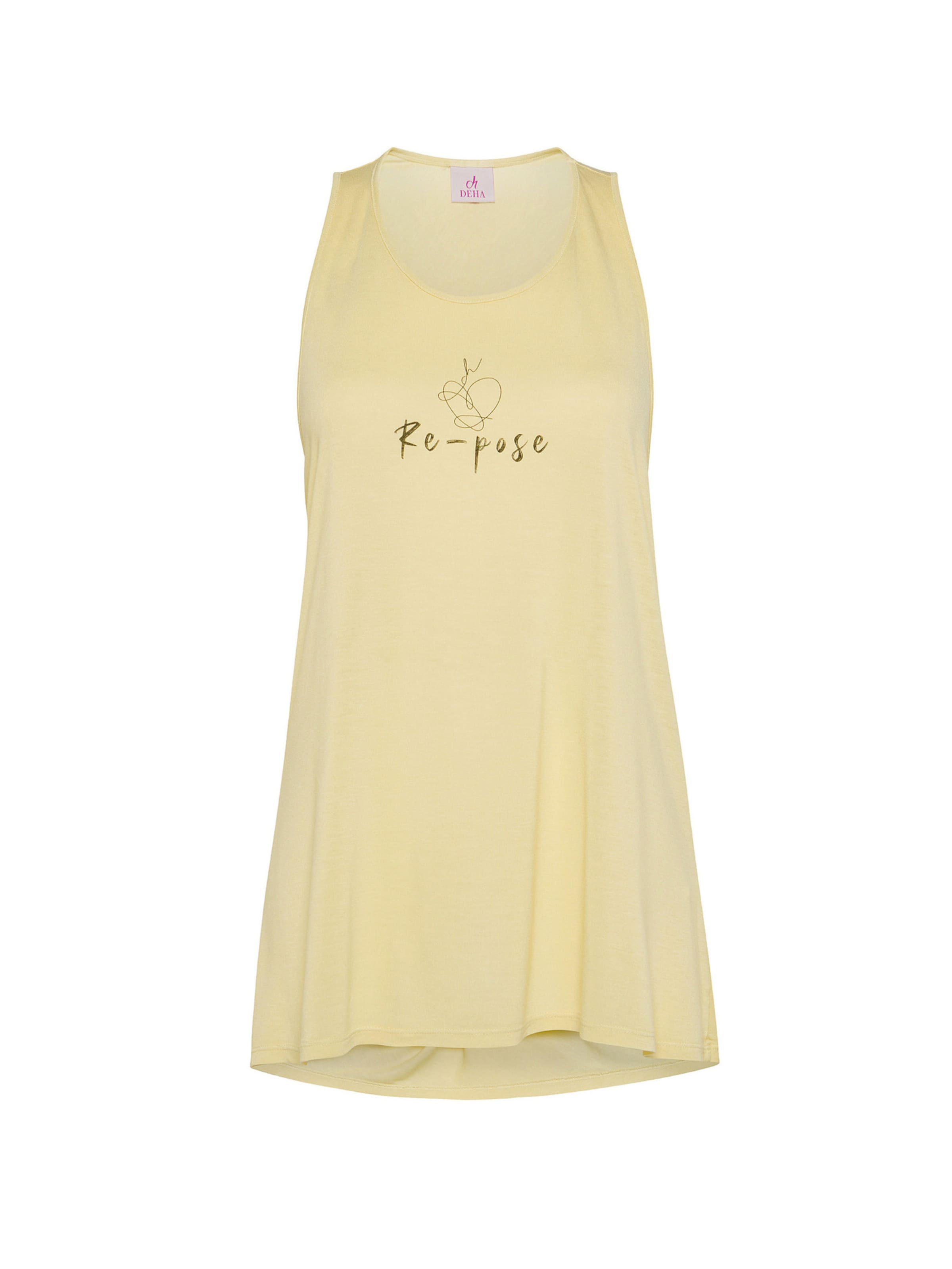 DEHA Sporttop in Geel: voorkant