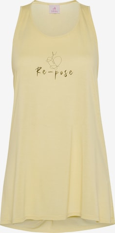 Haut de sport DEHA en jaune : devant