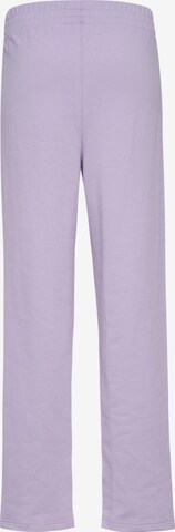 Hummel Wide Leg Hose 'Elly' in Lila