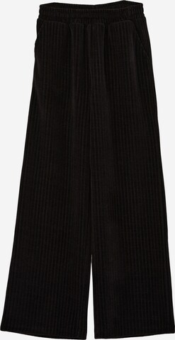 s.Oliver Wide Leg Hose in Schwarz: predná strana