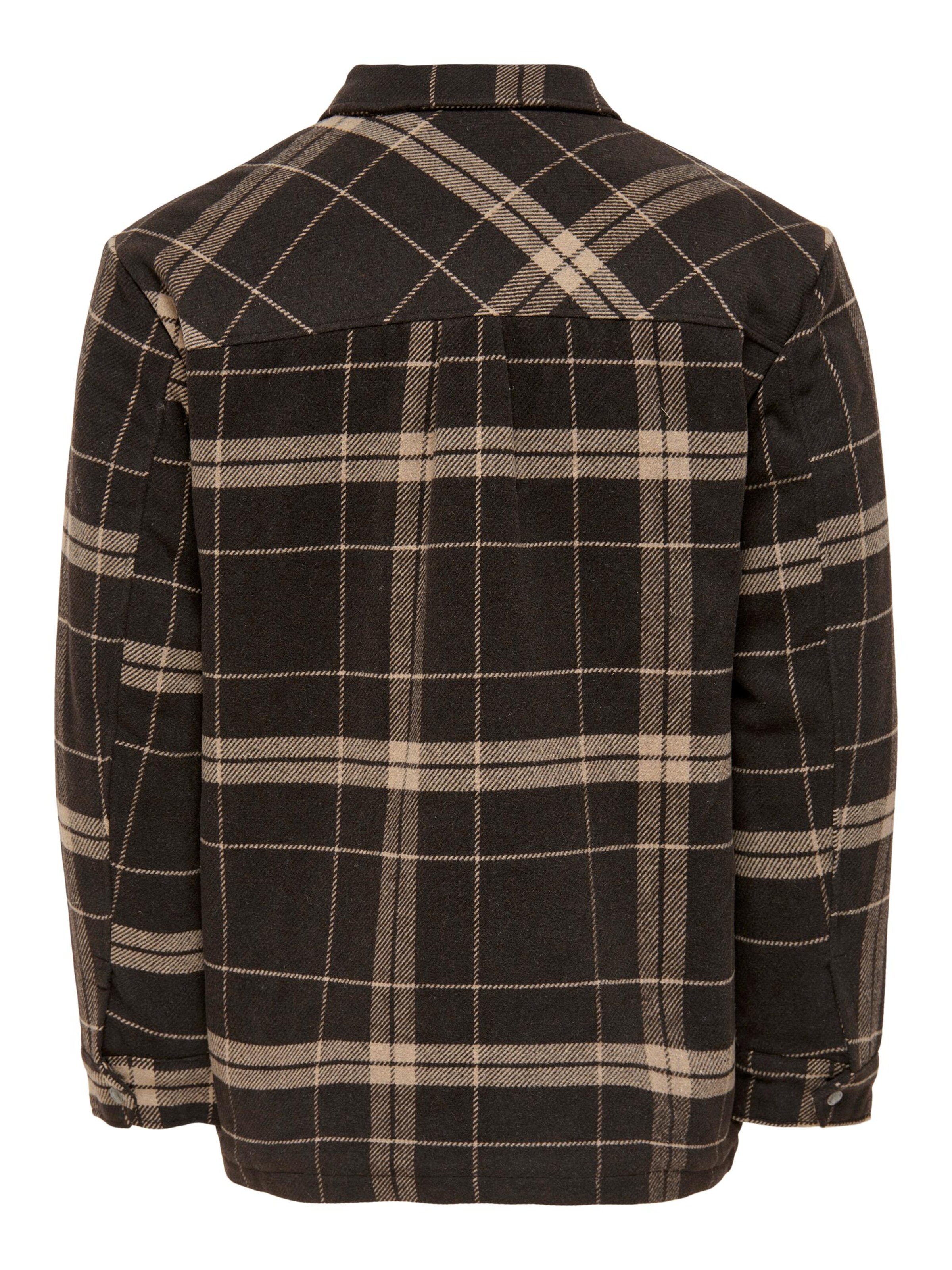 Only & Sons - Chaqueta de entretiempo 'Creed' en marrón