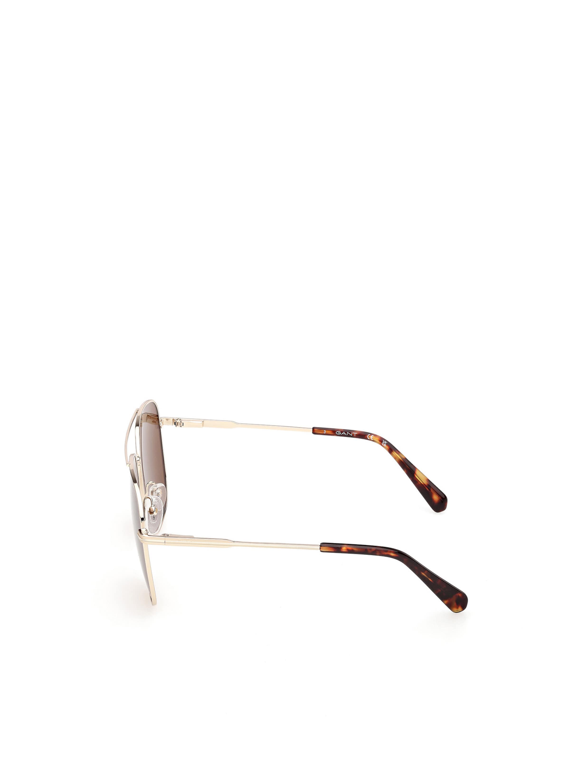 Lunettes de soleil GANT en or