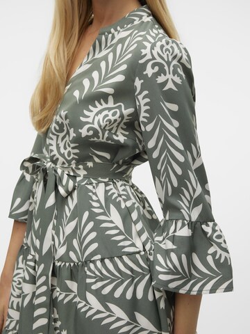 VERO MODA Blousejurk 'ZERA' in Groen