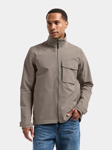 Didriksons Allwetterjacke'TYLER' in Beige: Vorderseite
