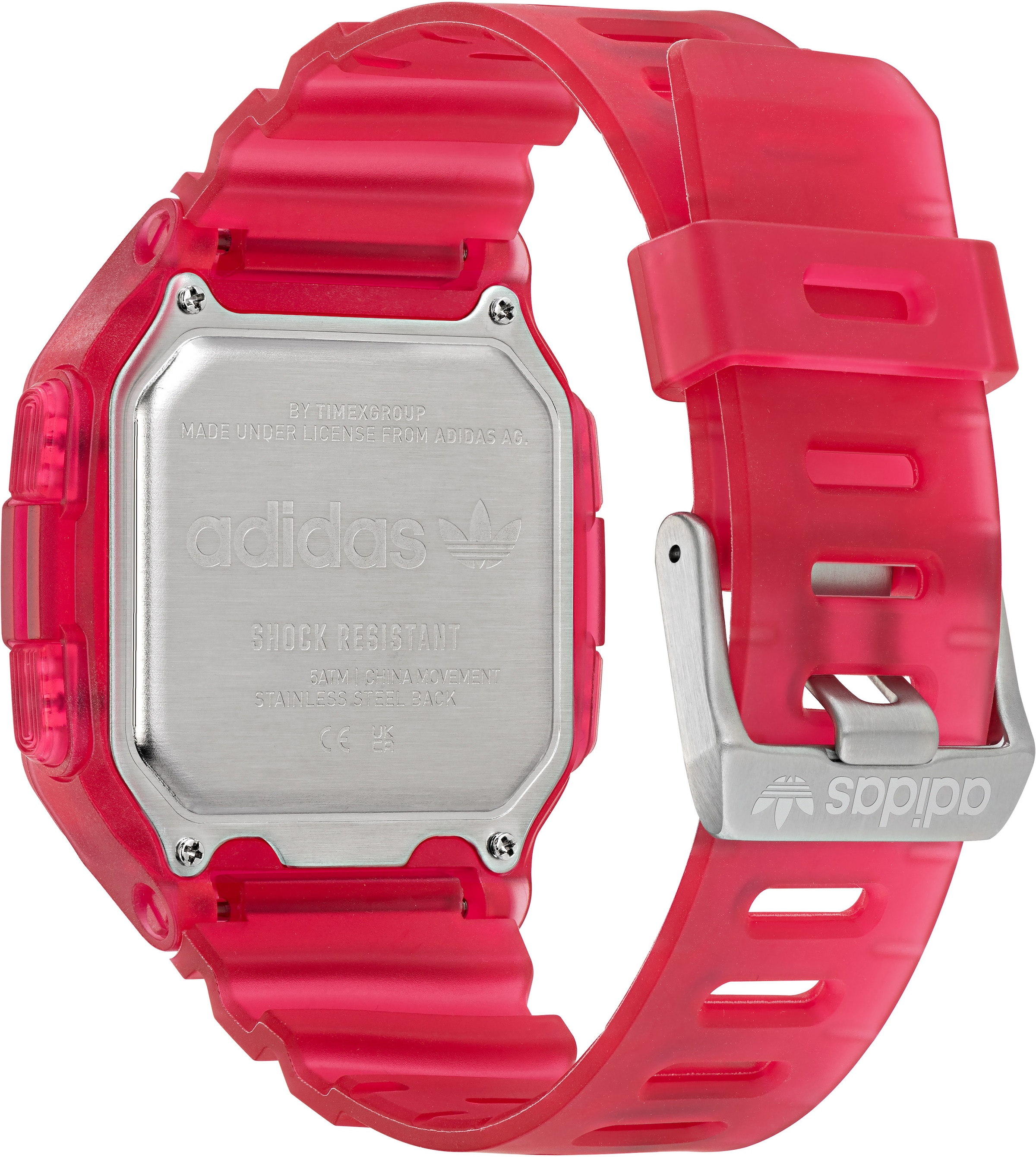 Frauen Uhren ADIDAS ORIGINALS Digitaluhr in Rot - VM81837