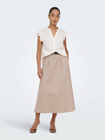 ONLY Blouse 'ONLROSELLA' in Wit