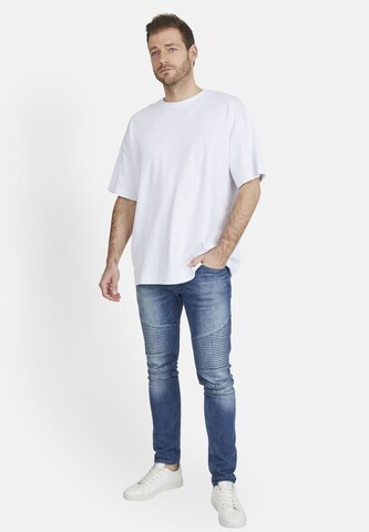 T-Shirt Steffen Klein en blanc