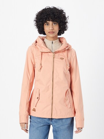 Ragwear Between-Season Jacket in Orange: front