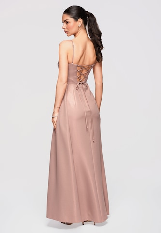 Robe de soirée 'Zulma' Ombre en beige