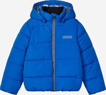 NAME IT Winter Jacket 'Milton' in Blue: front