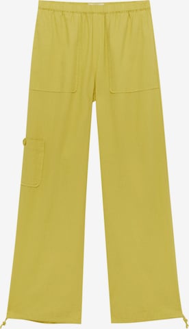 Loosefit Pantaloni di Pull&Bear in verde: frontale