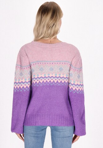 Pull-over IZIA en violet