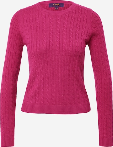 Pull-over OVS en violet : devant