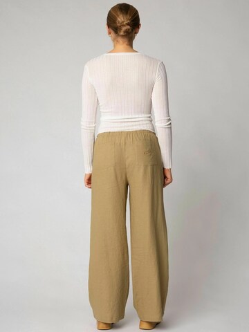 Baggy Pantaloni 'Sylvie' di Résumé in beige