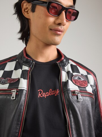 REPLAY - Camiseta en negro