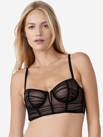 ETAM Balconette BH in Schwarz