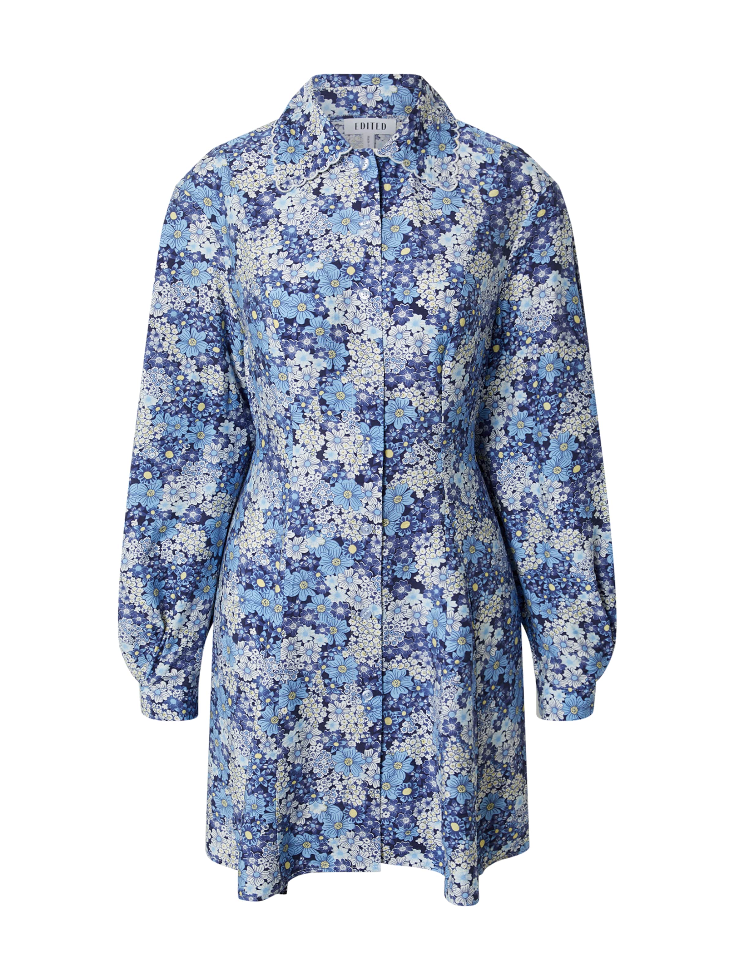 EDITED Puseromekko 'Dalia' värissä sininen: etupuoli