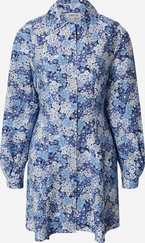 Robe-chemise 'Dalia' EDITED en bleu : devant