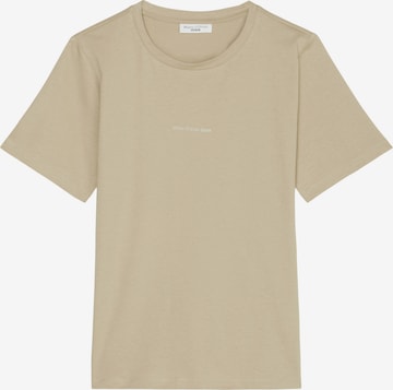 T-shirt Marc O'Polo DENIM en beige : devant