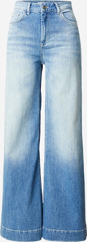 Rich & RoyalWide Leg/ Široke nogavice Traperice - plava boja: prednji dio