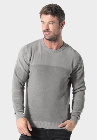 883Police Sweater 'Caney' in Grey: front