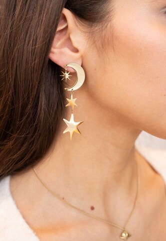 Boucles d'oreilles My Jewellery en or : devant