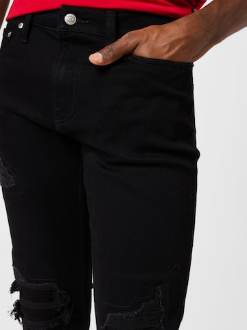 HOLLISTER Normalny krój Jeansy w kolorze czarny