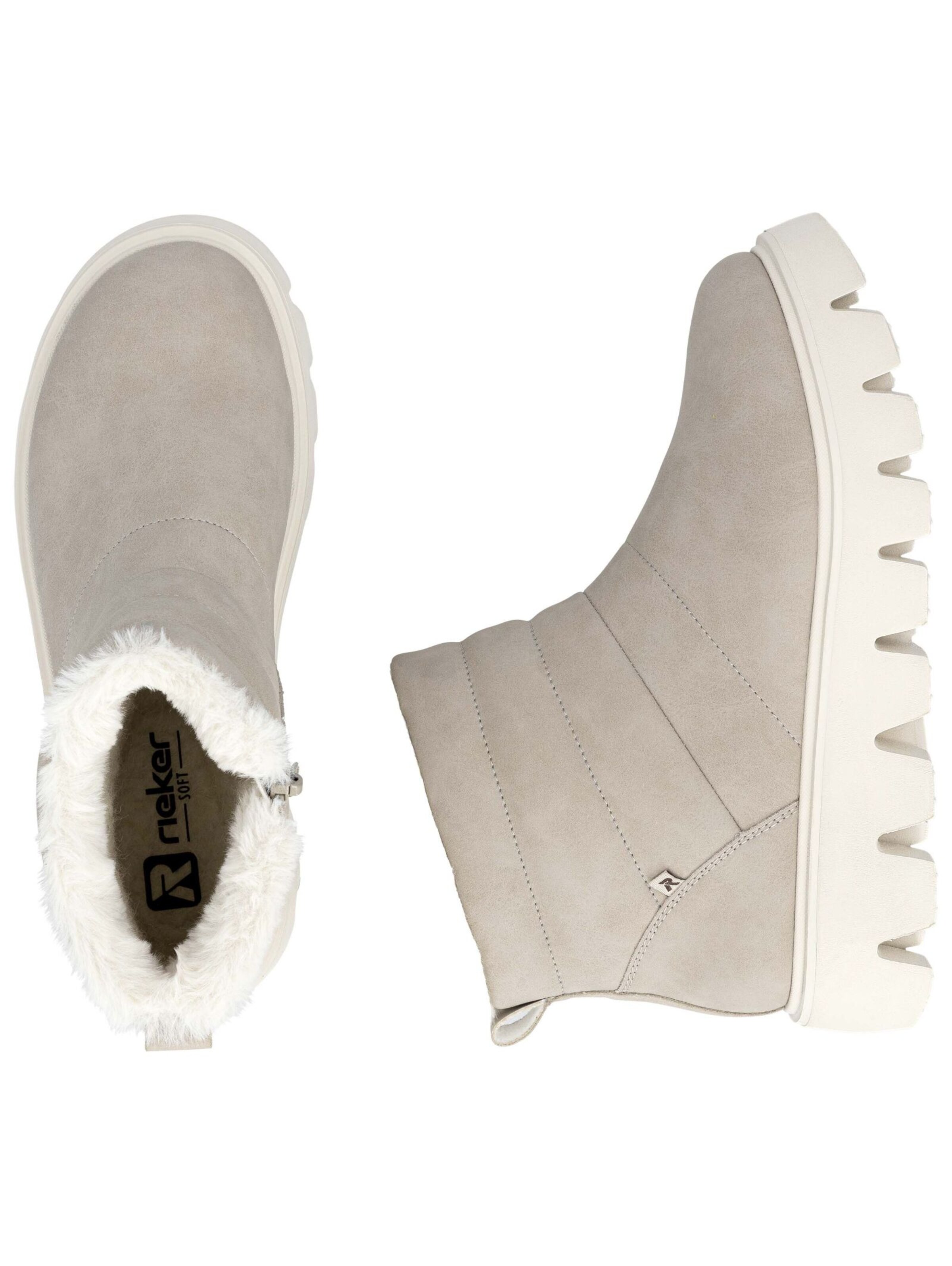 Bottines Rieker en gris