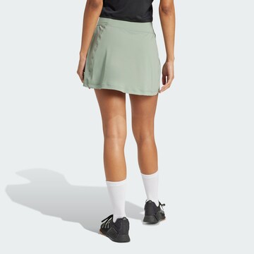 ADIDAS PERFORMANCE Αθλητική φούστα 'Optime' σε πράσινο