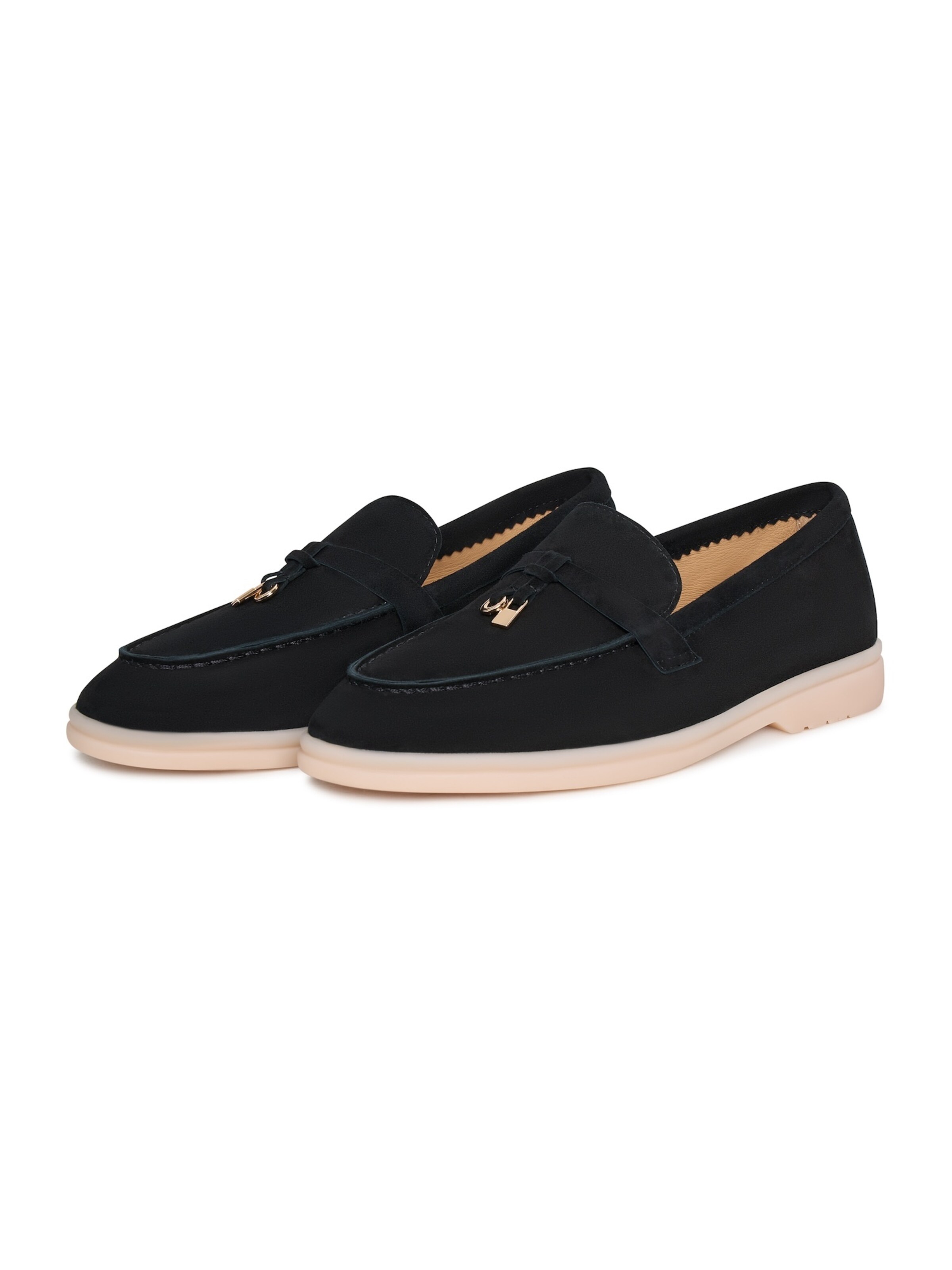 Mocassin CESARE GASPARI en noir