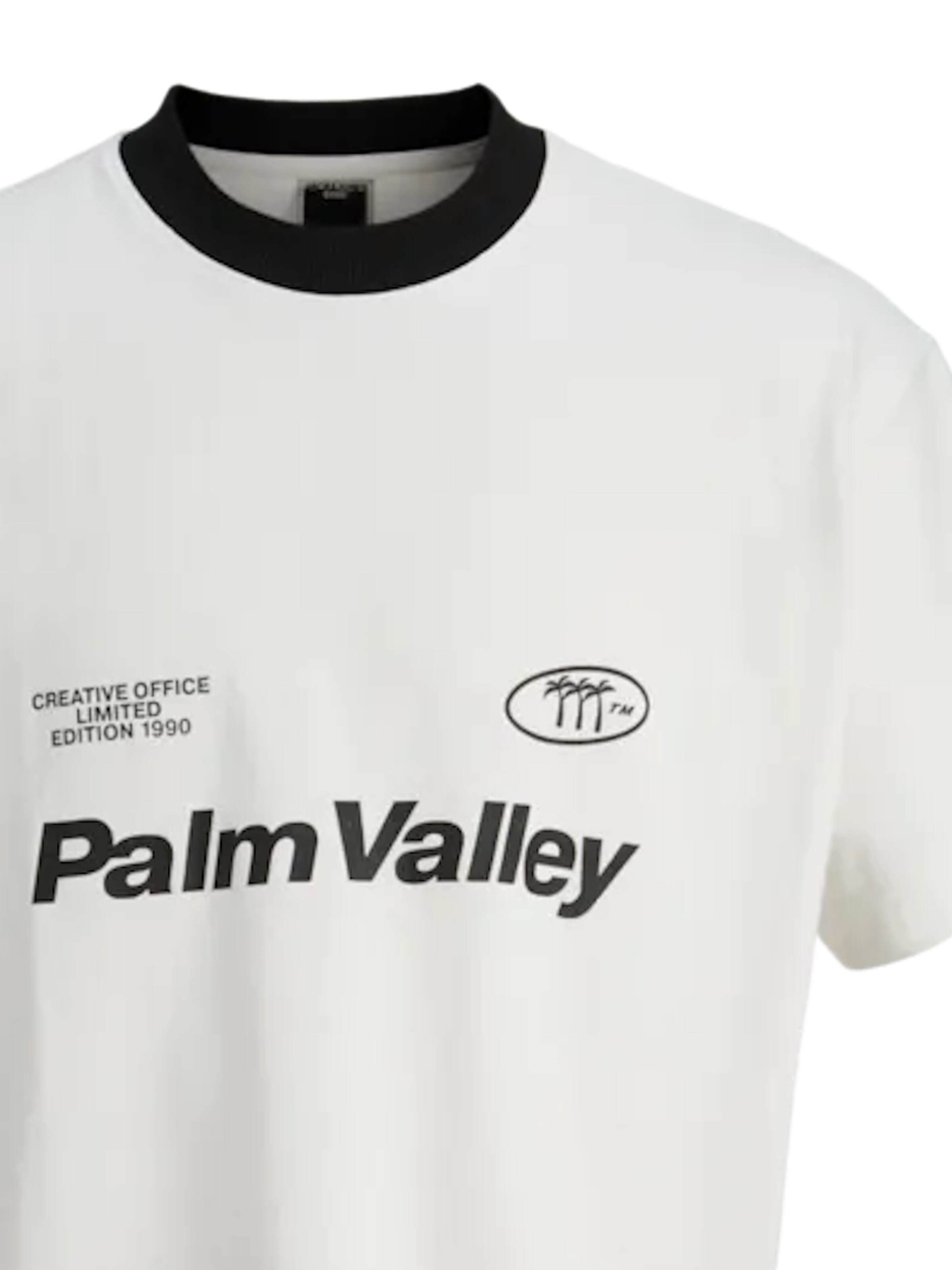 T-Shirt 'Retreat Contrast' Jack & Jones Junior en blanc