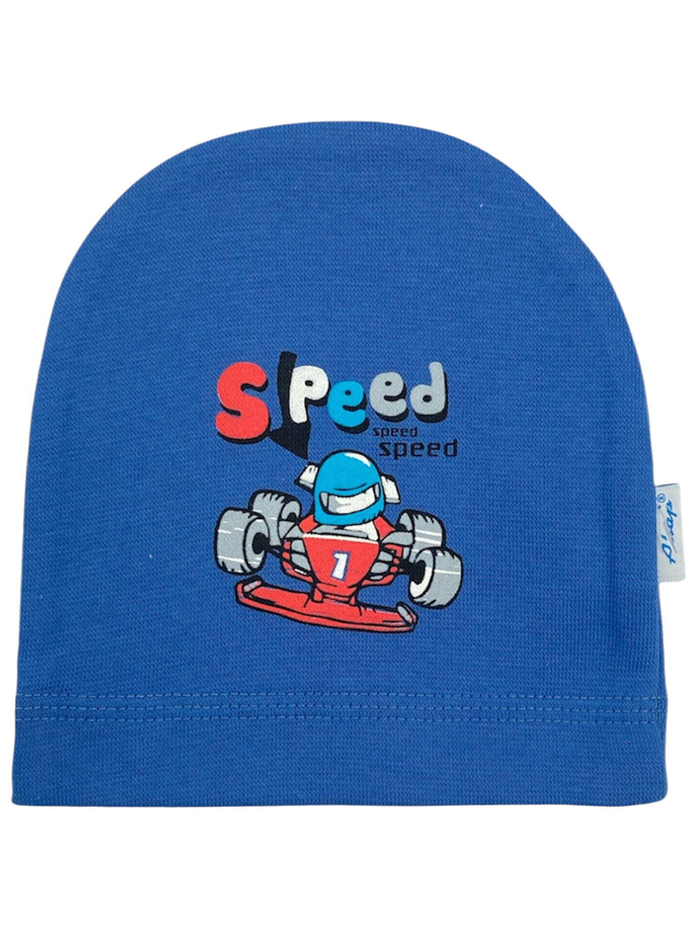 Bonnet Aliap en bleu : devant