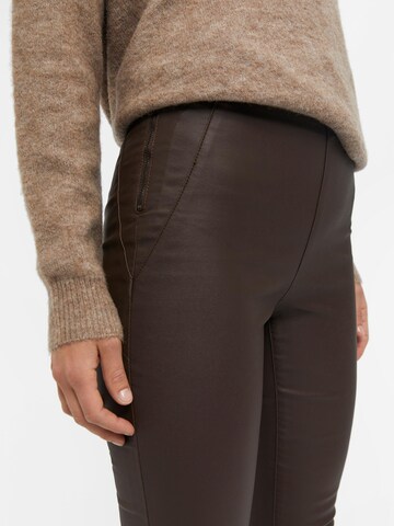 OBJECT Skinny Leggings in Bruin