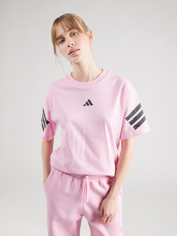 T-shirt fonctionnel 'Future Icons' ADIDAS SPORTSWEAR en rose : devant
