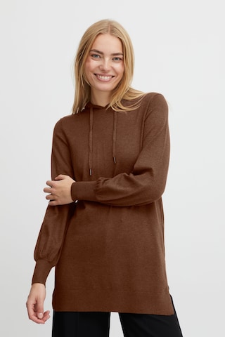 b.young Sweater in Brown: front