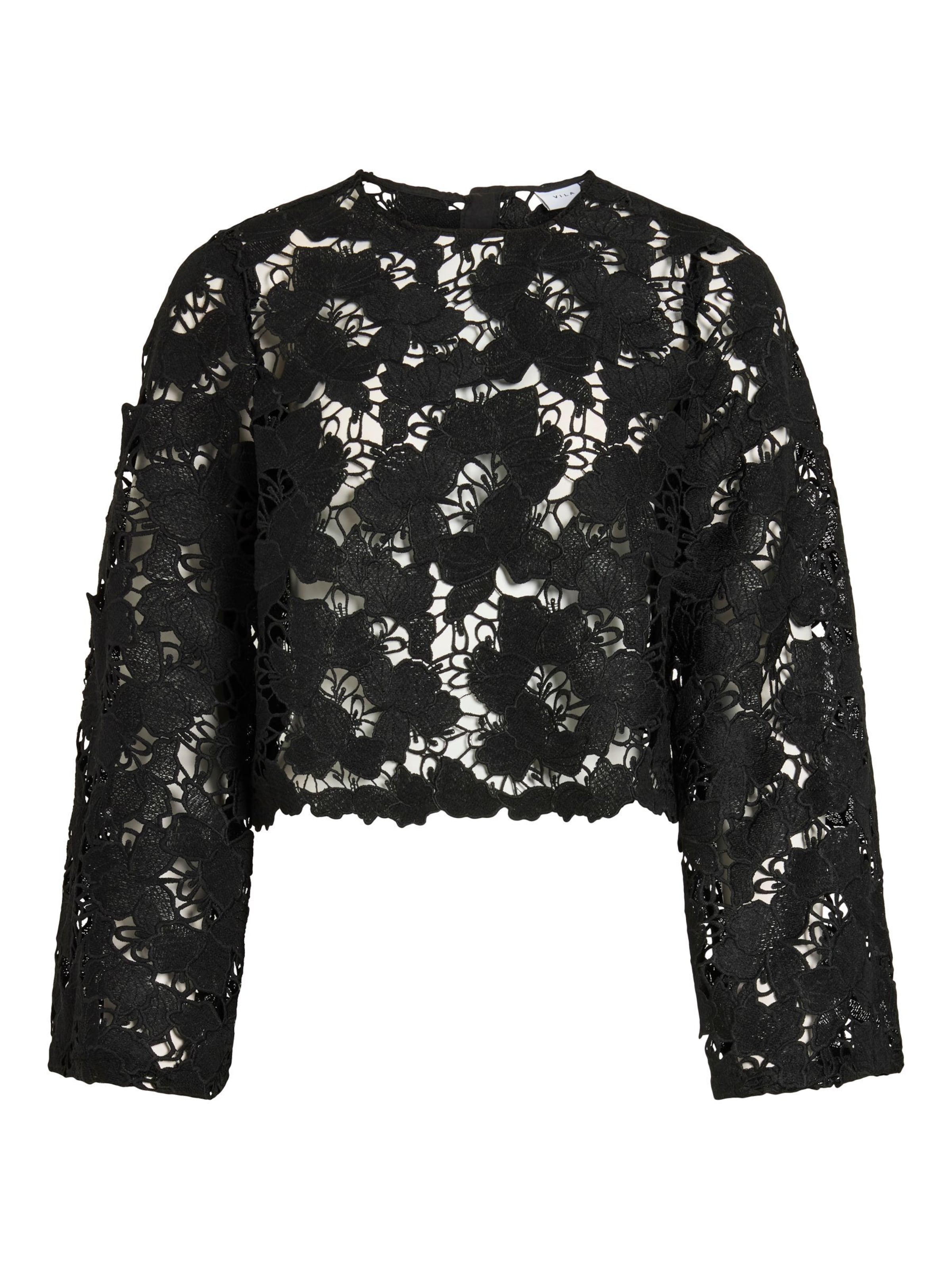 Chemisier 'VIHylde' VILA en noir : devant