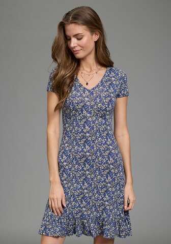 LAURA SCOTT Sommerkleid in Blau: Vorderseite