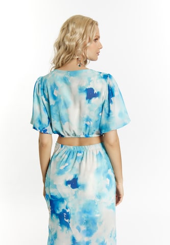 IZIA Blouse in Blauw