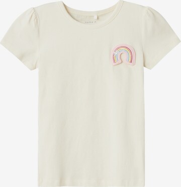 T-Shirt 'FEDORA' NAME IT en beige : devant