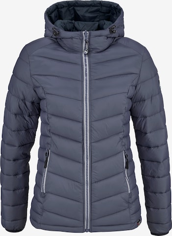POLARINO Between-Season Jacket in Blue: front