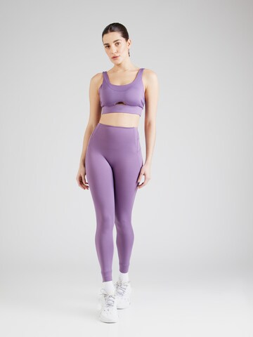 Skinny Pantalon de sport 4F en violet