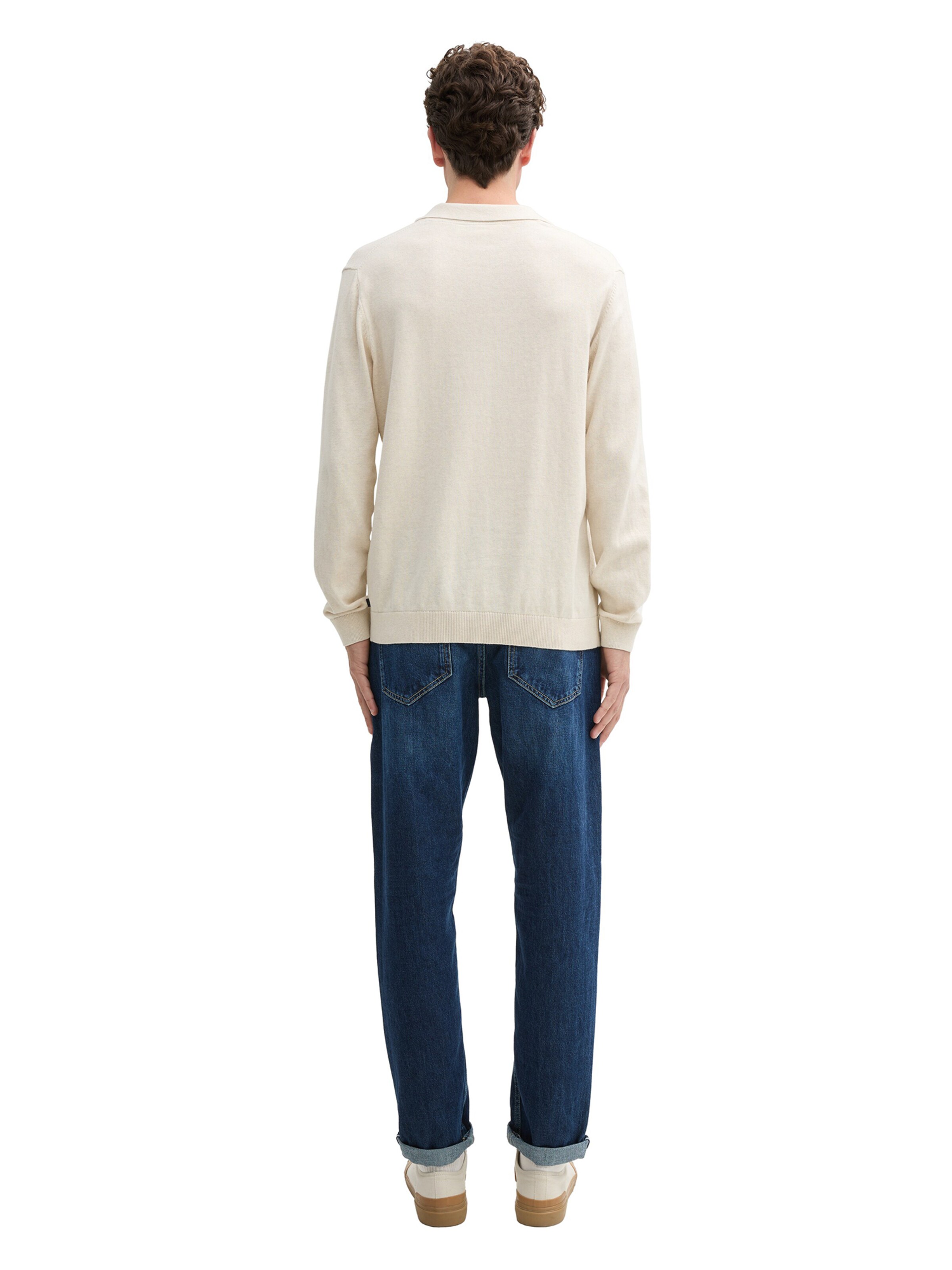 TOM TAILORregular Traperice - plava boja