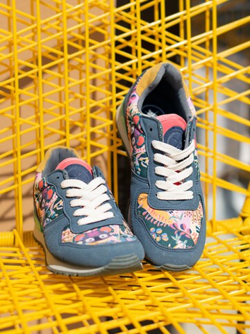 inkkas Sneaker low 'Joey - Vegan Premium Sneaker | Nachhaltig & Handgefertigt' in Mischfarben