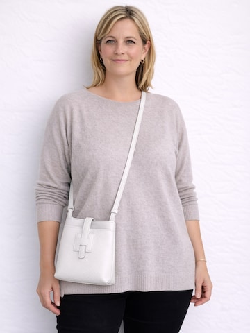 COLLEZIONE ALESSANDRO Crossbody Bag 'Holunder' in White