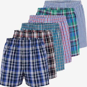 Boxers City Life en mélange de couleurs : devant