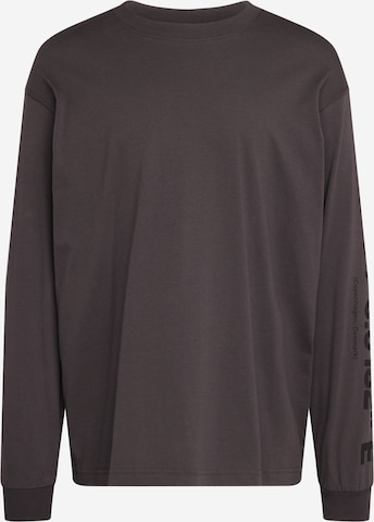 T-Shirt 'Karl' MADS NORGAARD COPENHAGEN en gris : devant