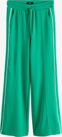 Next Wide Leg Housut värissä vihreä: etupuoli