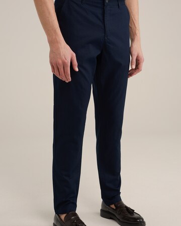 Effilé Pantalon WE Fashion en bleu : devant